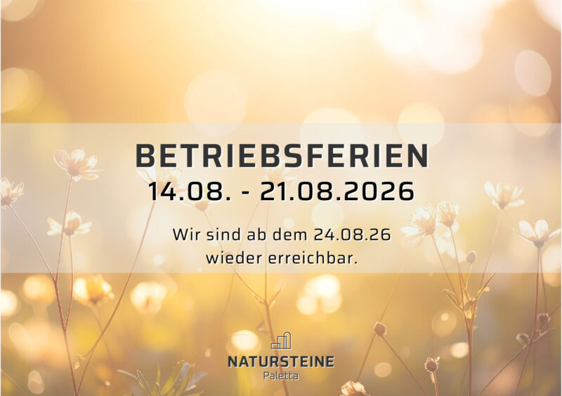 Schild-Betriebsferien